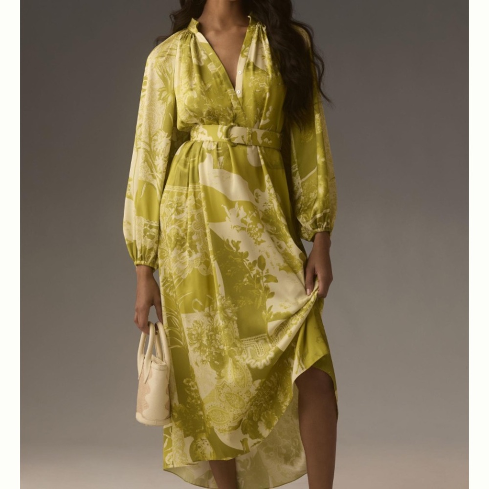 Chic Lime Green Maxi Dress